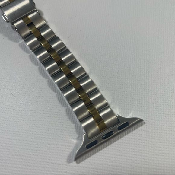 Posh Tech Sophie Stainless Steel Band for 38mm Apple Watch - Silver/Rose Gold - Picture 7 of 8